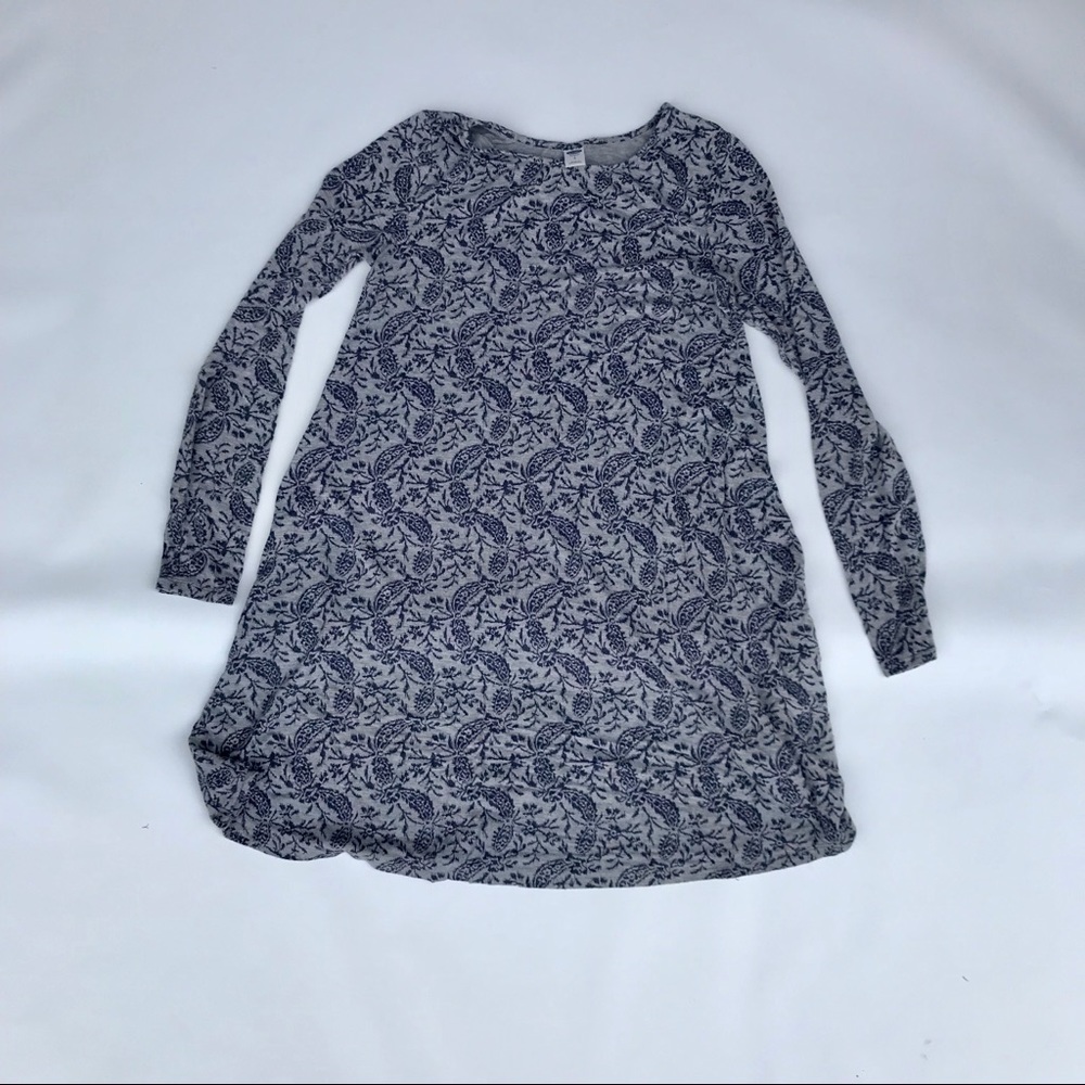 Long sleeve swing dress